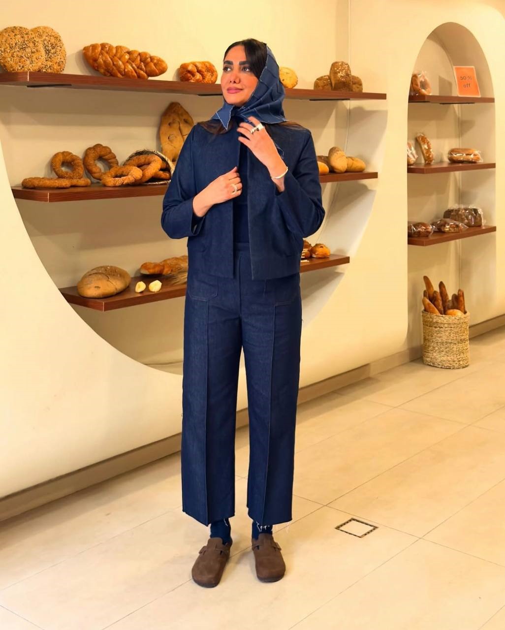 ست بامبر و شلوار جین